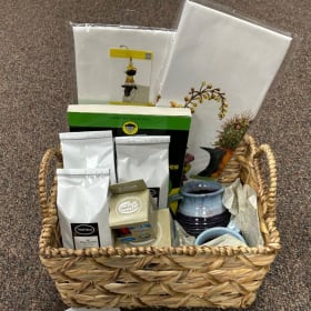 14. Steeped in Comfort – Tea Lover’s Basket – Valued at $220 item