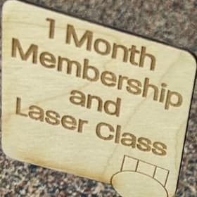 27. Maker Works –  Membership +  Class – Valued at $165 item