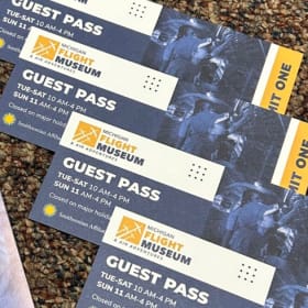 28. Michigan Flight Museum Passes – Valued at $52 item