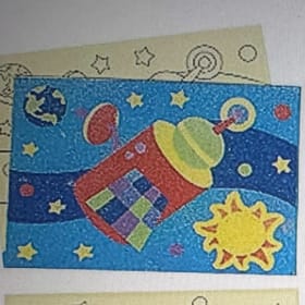 Space Art with the 2nd Grade Team - Mrs. Chung's class item