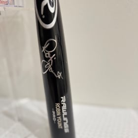#35 Authentic Autographed Pro Baseball Bat – Robin Yount item