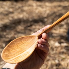 #7 Two Wooden Spoons item