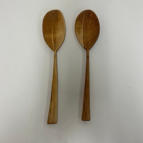#7 Two Wooden Spoons item
