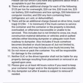 Sanitation Dumpster (12 Yard) item