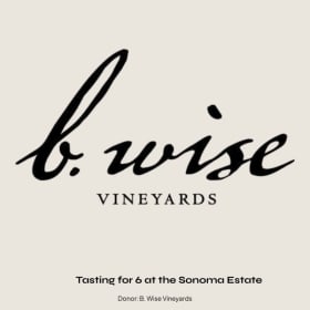B. Wise Vineyards Tasting for 6 and Magnum item