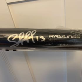 Salvy Signed bat item