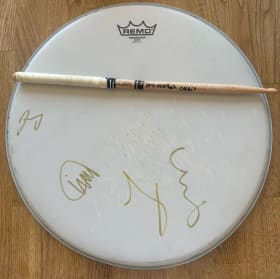 Coldplay Autographed Set item