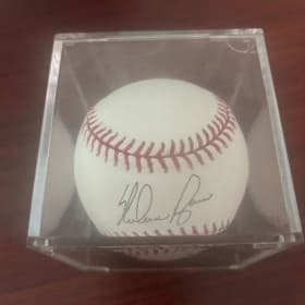 Astros Pkg - 4 tickets, Nolan Ryan Signed Ball, & Logo Cups item
