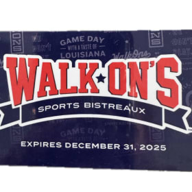 $50 Walk On’s Gift Certificate item