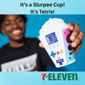 7-Eleven Slurpee Tetris Handheld Game  1of2 - (Value $35) item
