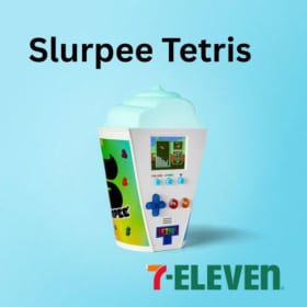 7-Eleven Slurpee Tetris Handheld Game  2of2 - (Value $35) item
