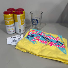 Lot 136 -East Nashville Beerworks 4 pack, $50 gift card item
