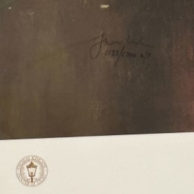 “Hometown Bridge” – Signed Lithograph by Thomas Kinkade item