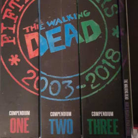 The Walking Dead Compendium 15th Anniversary comic book Set item