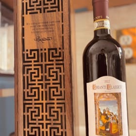 Handcrafted Wine Box & Wine item