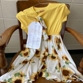 Veronica's Rainbows Handmade Dress Size 10 item