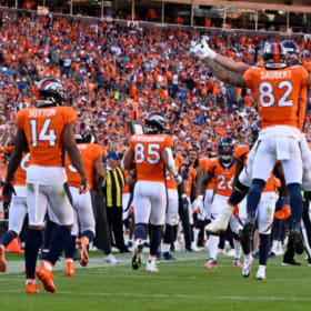 Two Field-Level Broncos Tickets – Section 110, Row 8 item