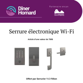 Serrure électronique Wi-Fi item