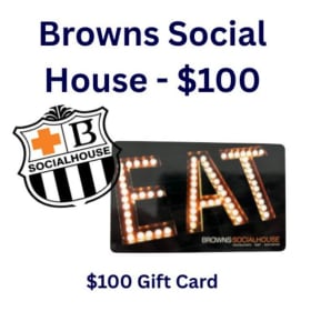 Browns Social House $100 Gift Card item