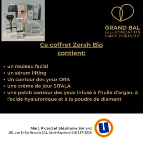 Coffret Zorah Bio cosmétiques item