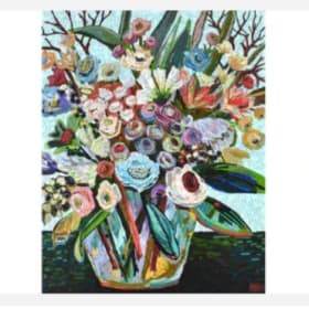 "Social Graces" Liberty Wooden Jigsaw (Value $125) item