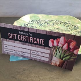 HH23 - Handcrafted Pottery Dish & Gift Certificate item