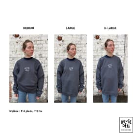 Chandail à col rond GRIS item