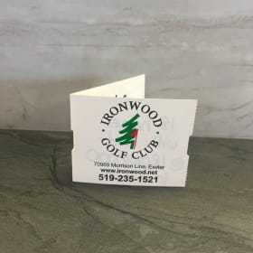 S8 - 2 x 18 Holes of Golf with Cart, Ironwood item