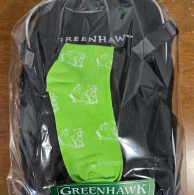 Greenhawk Knapsack and Socks: $120 Value item