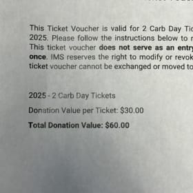 Indianapolis Motor Speedway item