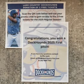 #25 DockHounds VIP Fan Experience + Swag Pack — “Priceless” item