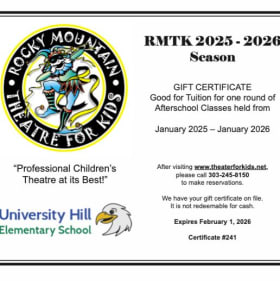 8 weeks of After School Acting item