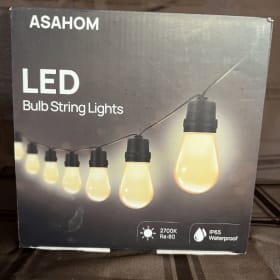 #1 LED Bulb String Lights by Asahom item