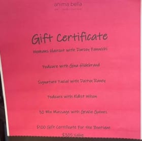 Anima Bella Certificates item