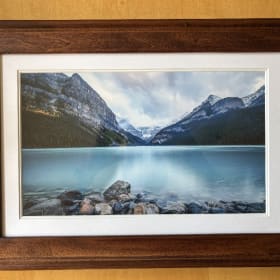 Framed Lake Louise Picture item