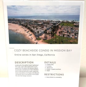 Cozy Beachside Condo Mission Bay (San Diego) item