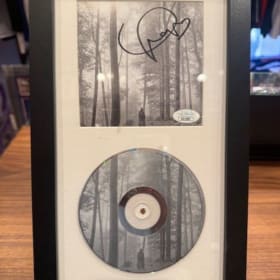 Taylor Swift Autographed CD – Professionally Framed item