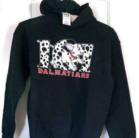 Disney 101 Dalmatians Logo Youth Hoodie Large boxlunch item