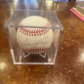 Adolis García Autographed Baseball – Texas Rangers item