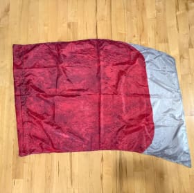 red/gray "axe" flags (10) item