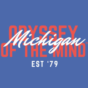Blue Michigan OM Shirt item