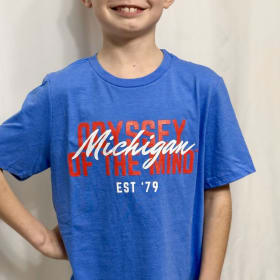 Blue Michigan OM Shirt item