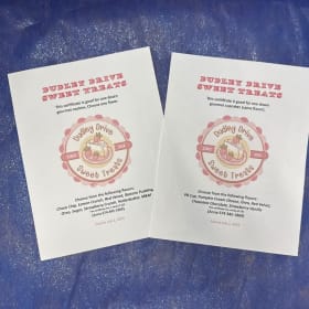 Dudley Drive Sweet Treats item