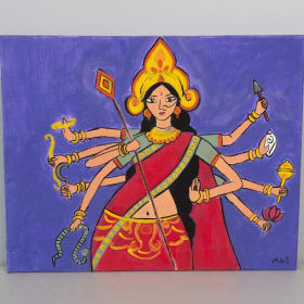 62. Artist Interpretation of Durga item