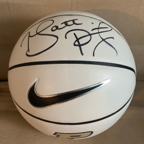 Boiler Up! Autographed Nike Basketball by Coach Matt Painter item