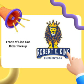 Front Row Parking for Car Rider Line Pickup #3 item