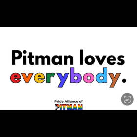 Yard Sign- Pitman Loves Everybody item