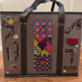 Fruit + Veggie Grocery Bag, #2--Mrs Eshe, 5th Grade item