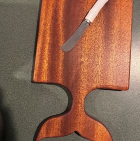 Freshly baked Sourdough and Cheese Board item