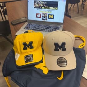 36. Go Blue! U-M Football Fan Package – Value $500 item
